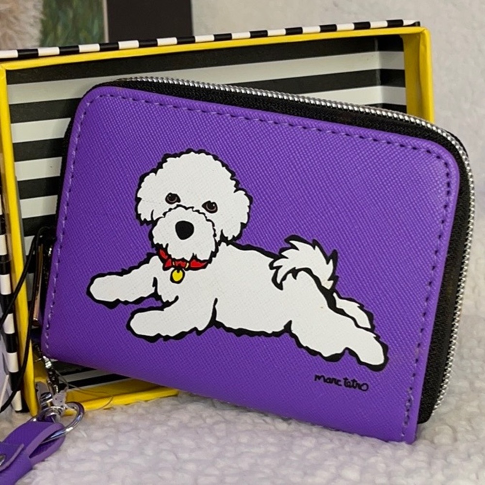 MARC TETRO Bichon Wallet | Purple